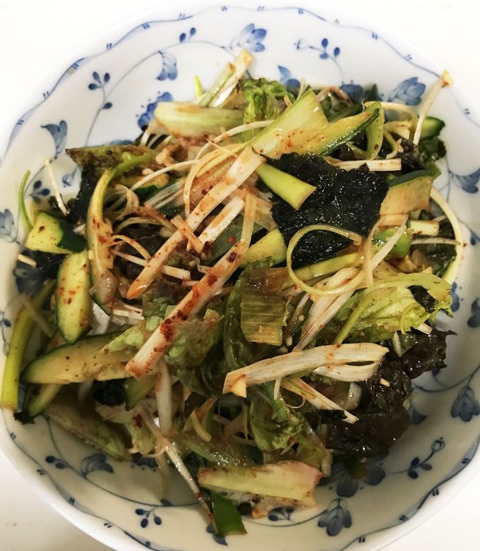 本当に簡単、本場のチョレギサラダ by 韓国ライフ 【クックパッド