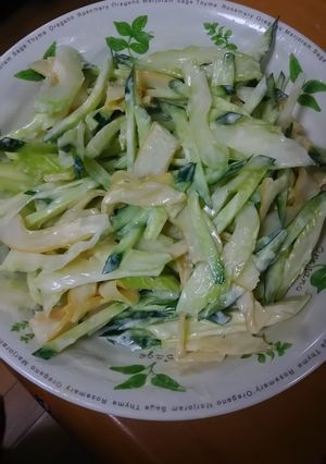 セロリとするめのサラダ-レシピのメイン写真