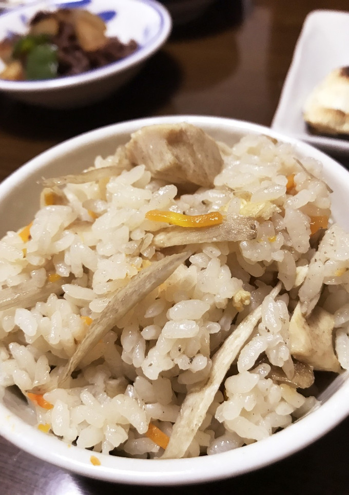 ごぼうの炊き込みご飯-レシピのメイン写真