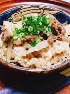 牛肉と牛蒡の炊き込みご飯-レシピのメイン写真