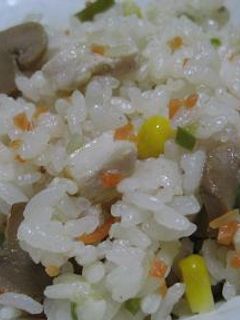 簡単チキンピラフ-レシピのメイン写真
