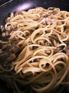 具材の三位一体!鶏肉とキノコの和風パスタ-レシピのメイン写真