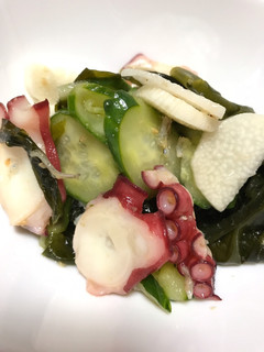 タコのかんたん酢の物-レシピのメイン写真