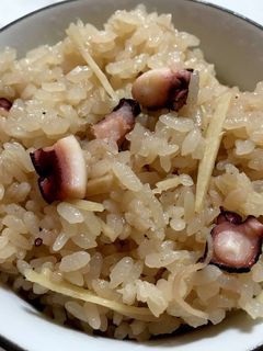 美味しいたこ飯 〜タコの炊き込みご飯〜-レシピのメイン写真