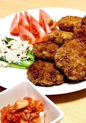 豚こま肉でメンチカツ風-レシピのメイン写真