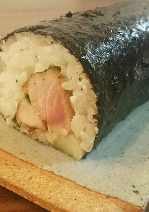 **鰹の漬けのり巻き**-レシピのメイン写真