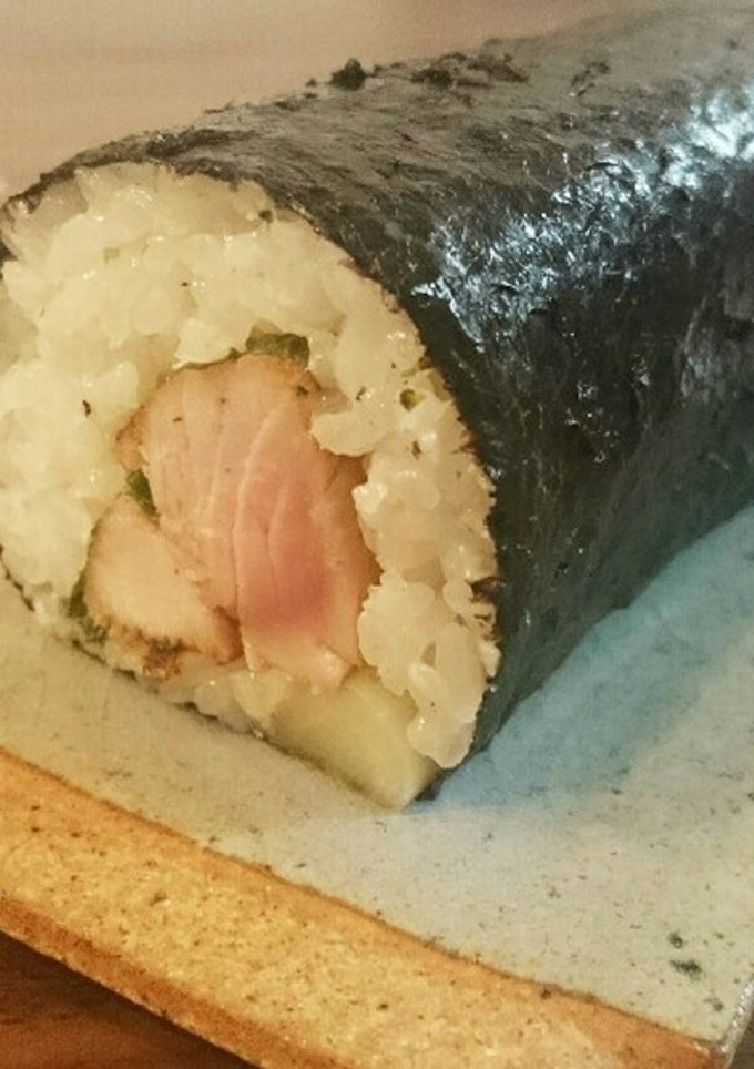 **鰹の漬けのり巻き**-レシピのメイン写真