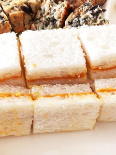 離乳食中期〜かぼちゃサンド-レシピのメイン写真