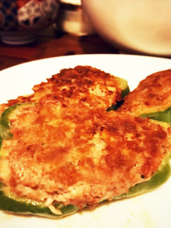 肉汁あふれるコツあり!ピーマンの肉詰め-レシピのメイン写真