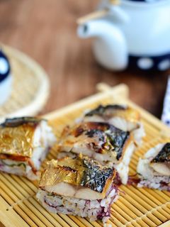 ふのり入りさっぱり焼き鯖寿司-レシピのメイン写真