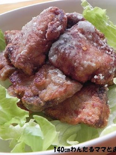 簡単★カツオのソース竜田揚げ-レシピのメイン写真
