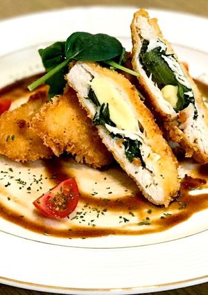 大葉とチーズの挟みチキンカツ-レシピのメイン写真