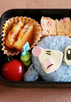 ポケモンキャラ弁～アシマリ-レシピのメイン写真