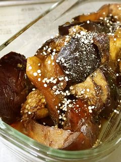 トロトロ茄子の味醂醤油炒め-レシピのメイン写真