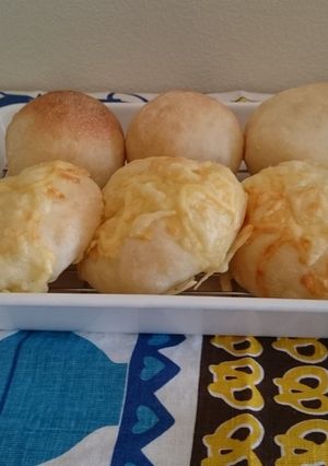 マヨネーズパン(マヨチーズとプレーン味)-レシピのメイン写真