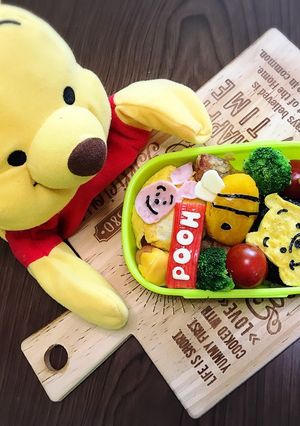 キャラ弁♡くまのぷーさん弁当-レシピのメイン写真