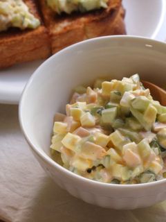 トースト卵ディップ-レシピのメイン写真