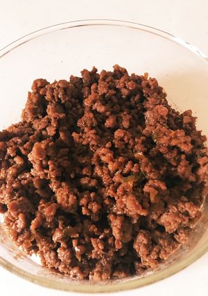 超簡単！コストコヨシダソースで肉そぼろ-レシピのメイン写真