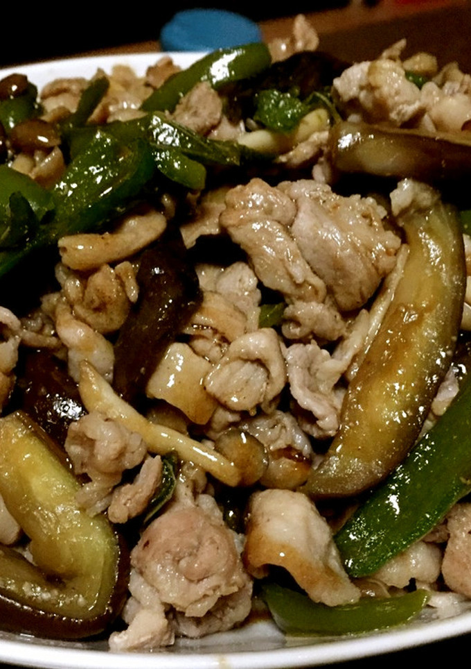 ご飯が進む！簡単ナスとピーマンの豚肉炒め-レシピのメイン写真