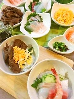 父の日企画♪ お好み丼パーティー-レシピのメイン写真