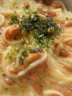 納豆素麺-レシピのメイン写真