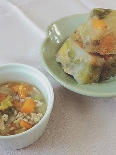 炊飯器で離乳食☆洋風の野菜キューブ-レシピのメイン写真