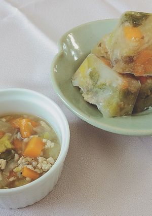 炊飯器で離乳食☆洋風の野菜キューブ-レシピのメイン写真