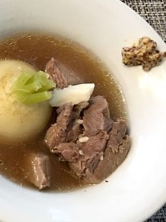 まるごと蕪と牛すね肉の塩麹スープ-レシピのメイン写真