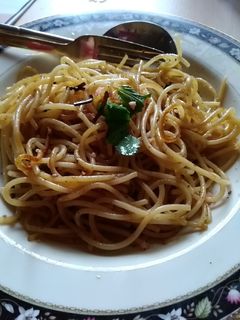 簡単パスタ炒め-レシピのメイン写真