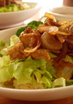 焼肉のっけ盛りチャーハン-レシピのメイン写真