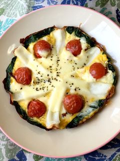 はんぺんのピザ風たまご焼き-レシピのメイン写真