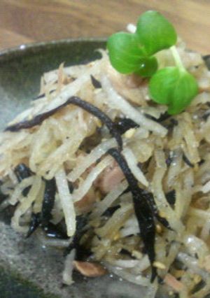 ひじきとツナの大根サラダ-レシピのメイン写真