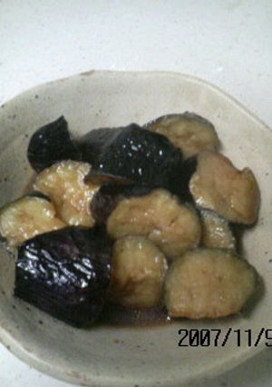 ご飯もりもり♪揚げナスの煮浸し-レシピのメイン写真
