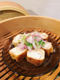 梅酢風味☆油揚げ&豚肉巻き長芋-レシピのメイン写真
