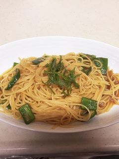 ねぎ香る 〜和風パスタ〜-レシピのメイン写真