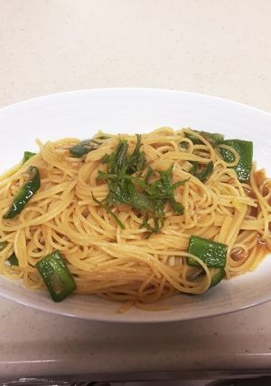 ねぎ香る 〜和風パスタ〜-レシピのメイン写真
