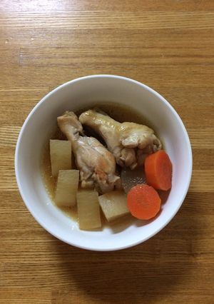 大根と手羽元の煮物-レシピのメイン写真