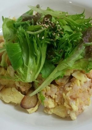 ガーリック明太子ライス-レシピのメイン写真