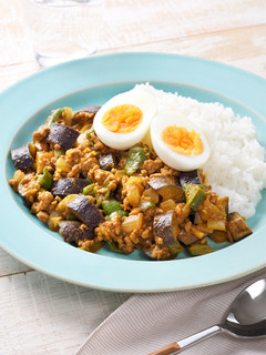 野菜ジュースで時短!夏野菜のキーマカレー-レシピのメイン写真