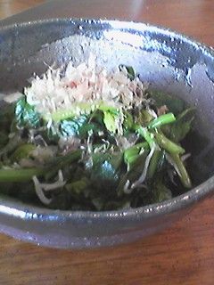 ほうれん草としらすのポン酢あえ-レシピのメイン写真