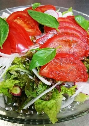 ★簡単野菜たっぷり★トマトのカルパッチョ-レシピのメイン写真