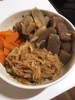 ごぼうと切り干し大根の煮物-レシピのメイン写真