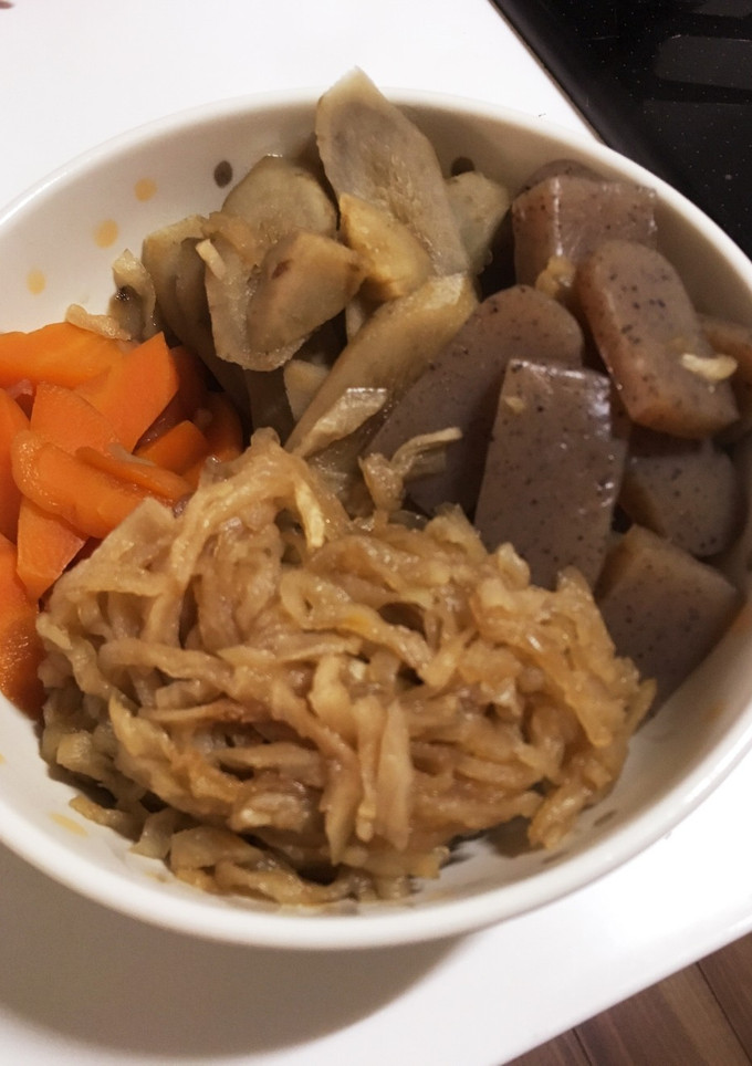 ごぼうと切り干し大根の煮物-レシピのメイン写真