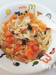 離乳食中期【煮込みうどん】-レシピのメイン写真