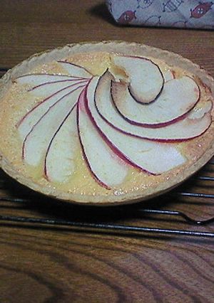 超簡単！appleカスタードタルト-レシピのメイン写真