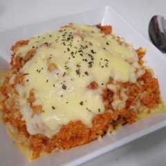 A picture of チキンドリア.