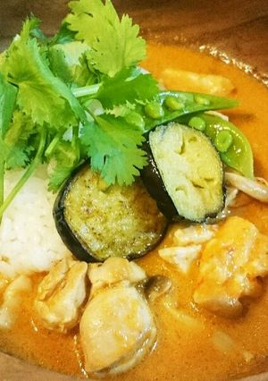 **ペーストいらず！簡単レッドカレー**-レシピのメイン写真