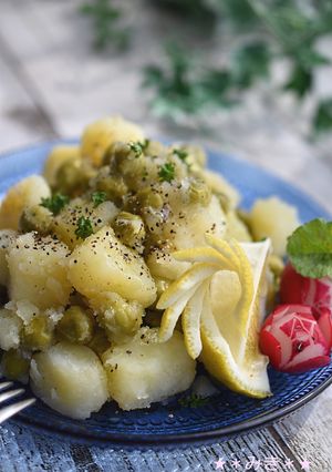 じゃがいもとグリーンピースのレモンサラダ-レシピのメイン写真