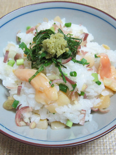 青柳と小柱の混ぜご飯-レシピのメイン写真