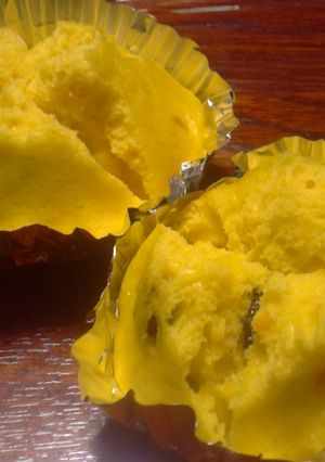 ☆かぼちゃ甘露煮使って蒸しパン☆-レシピのメイン写真